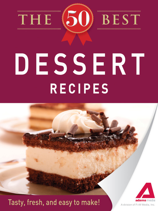 Cover image for The 50 Best Dessert Recipes